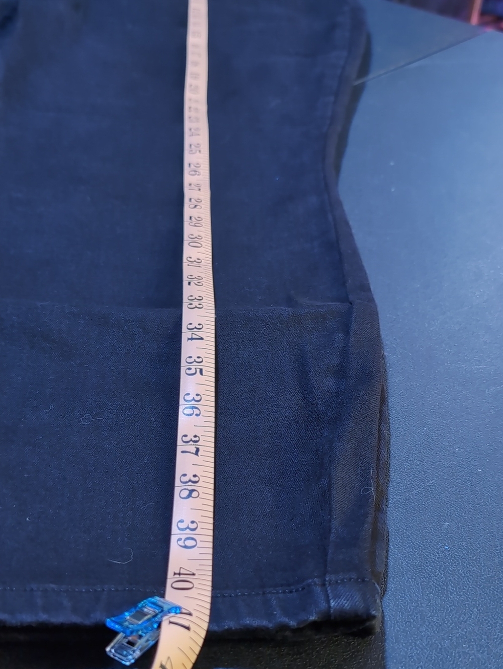 Women's Nine West Jeans Skinny Leg High Waist Sz 26w - Solid Black (1)